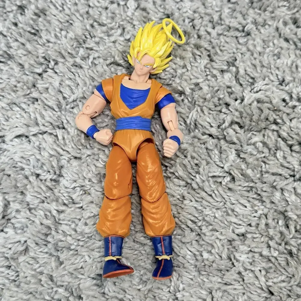 Super Saiyan 2 Goku Action Figure 20 Point Articulation Dragon Ball Stars Toy